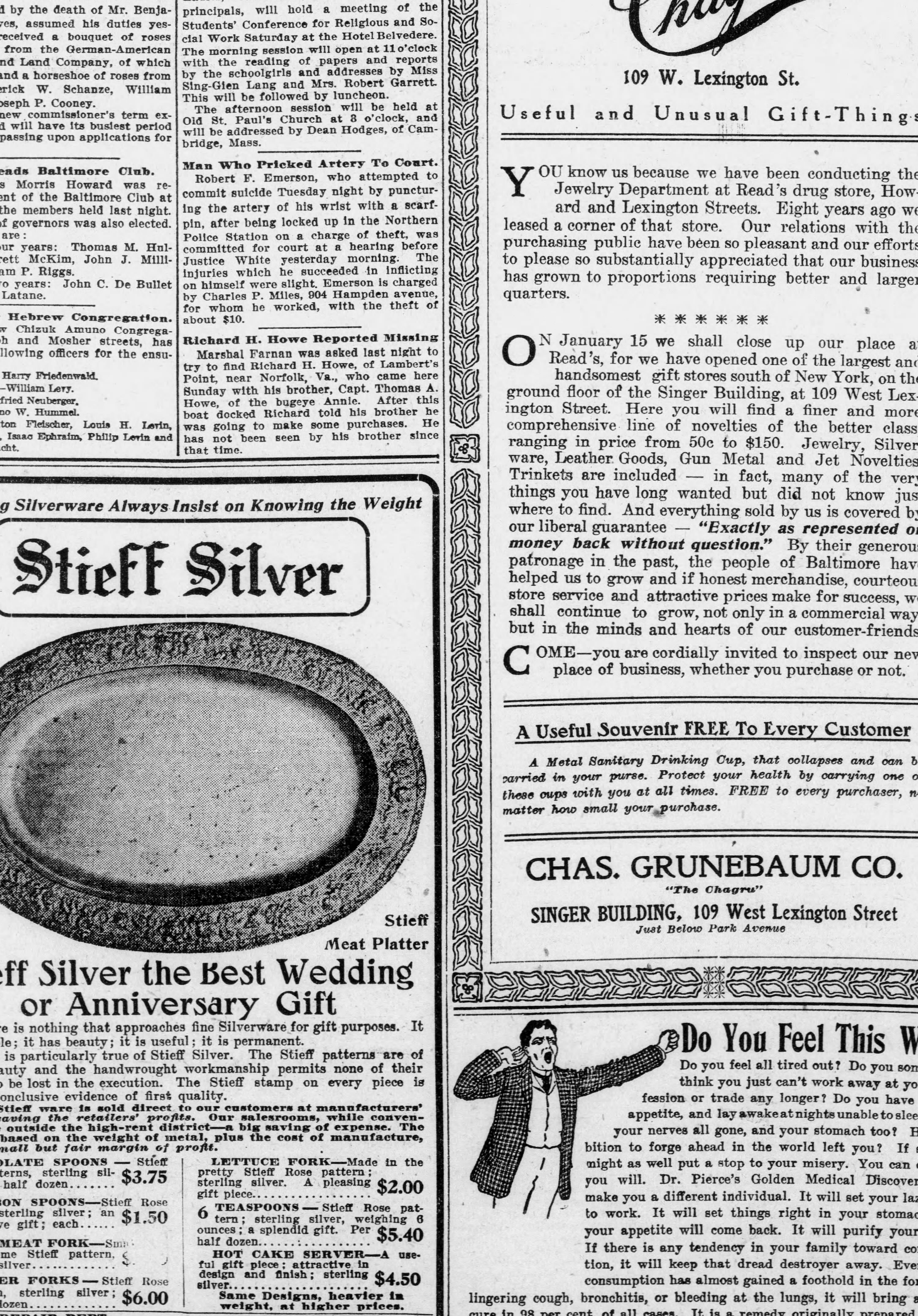Annie newspaper article