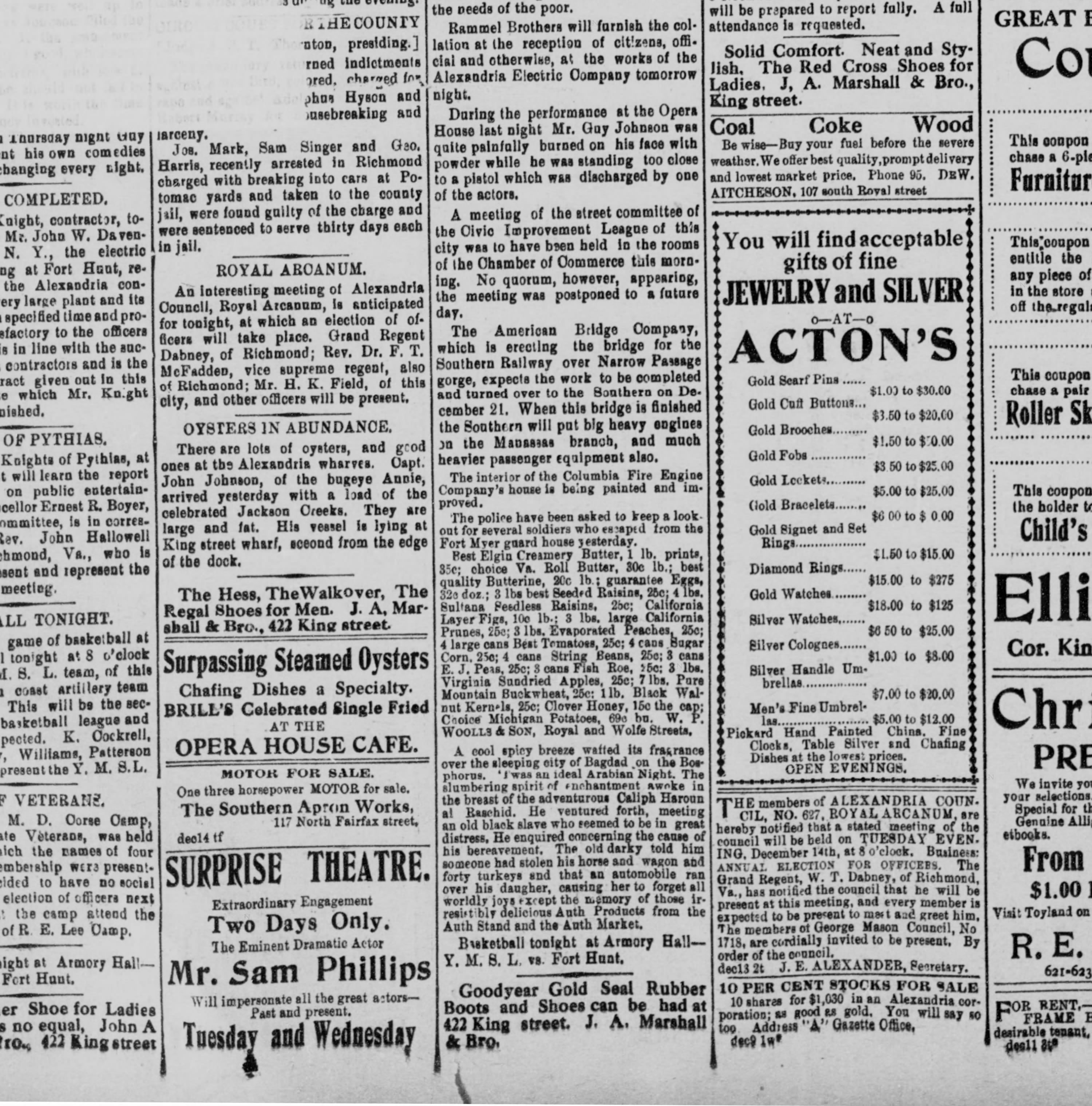 Annie newspaper article