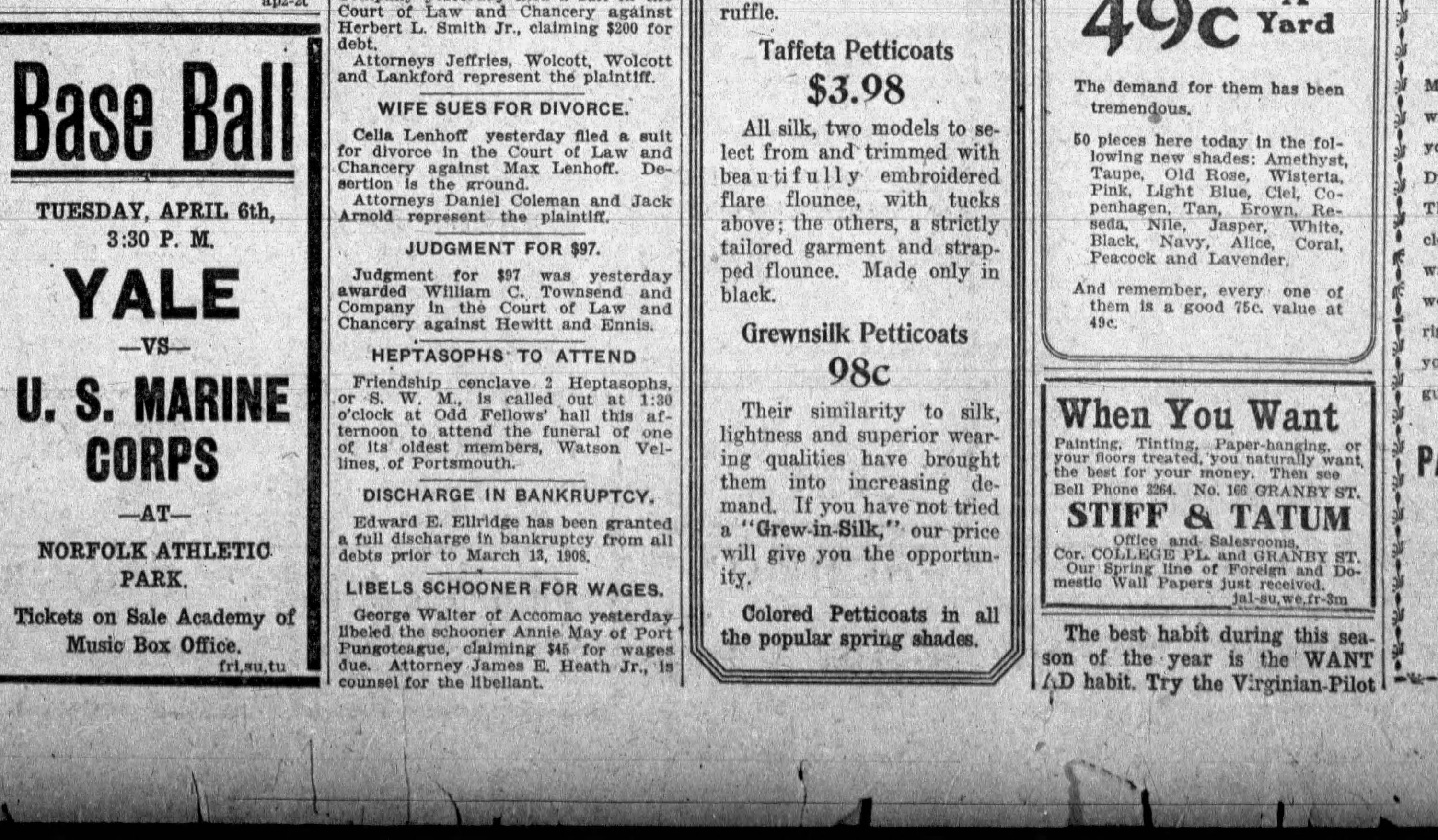 Annie May newspaper article