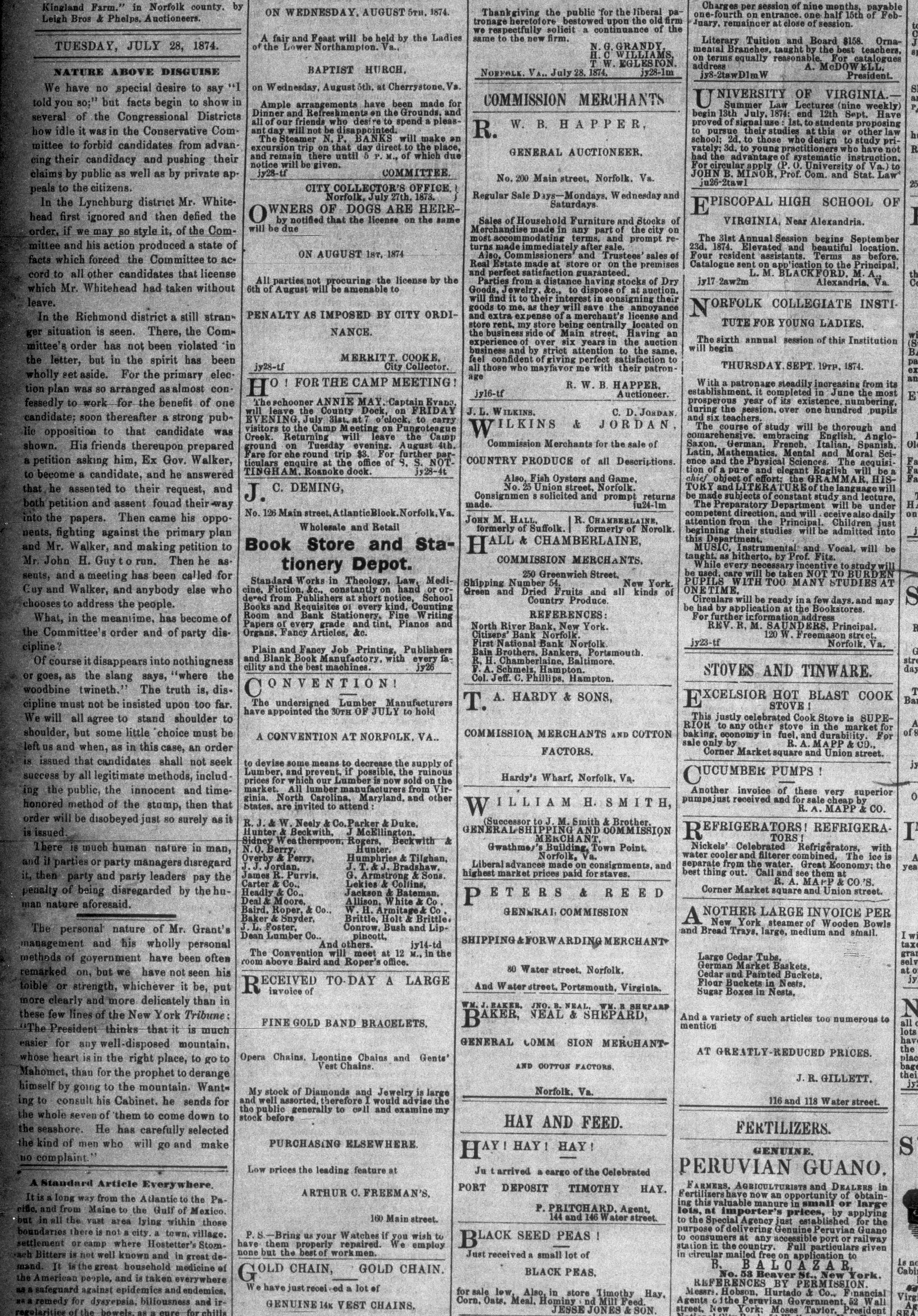 Annie May newspaper article