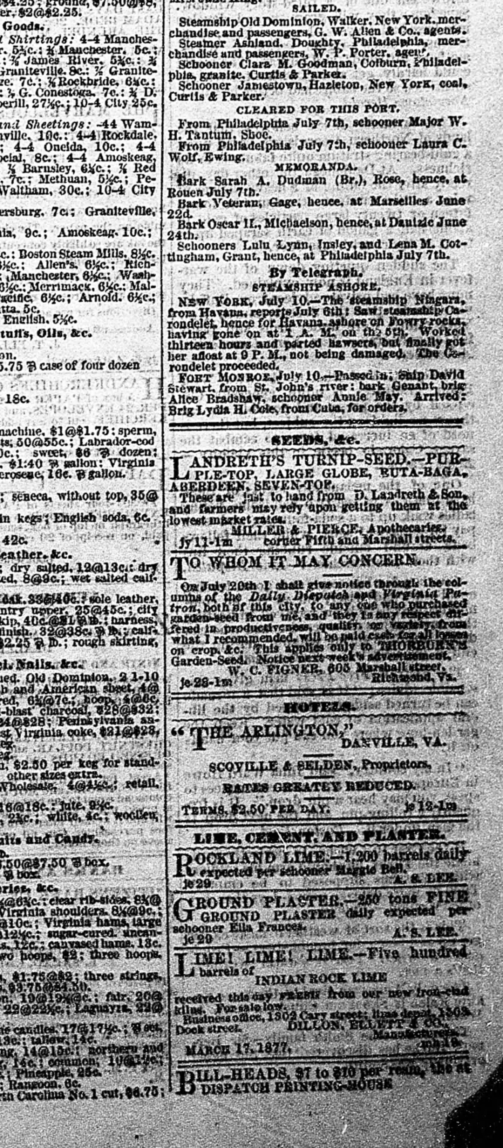 Annie May newspaper article