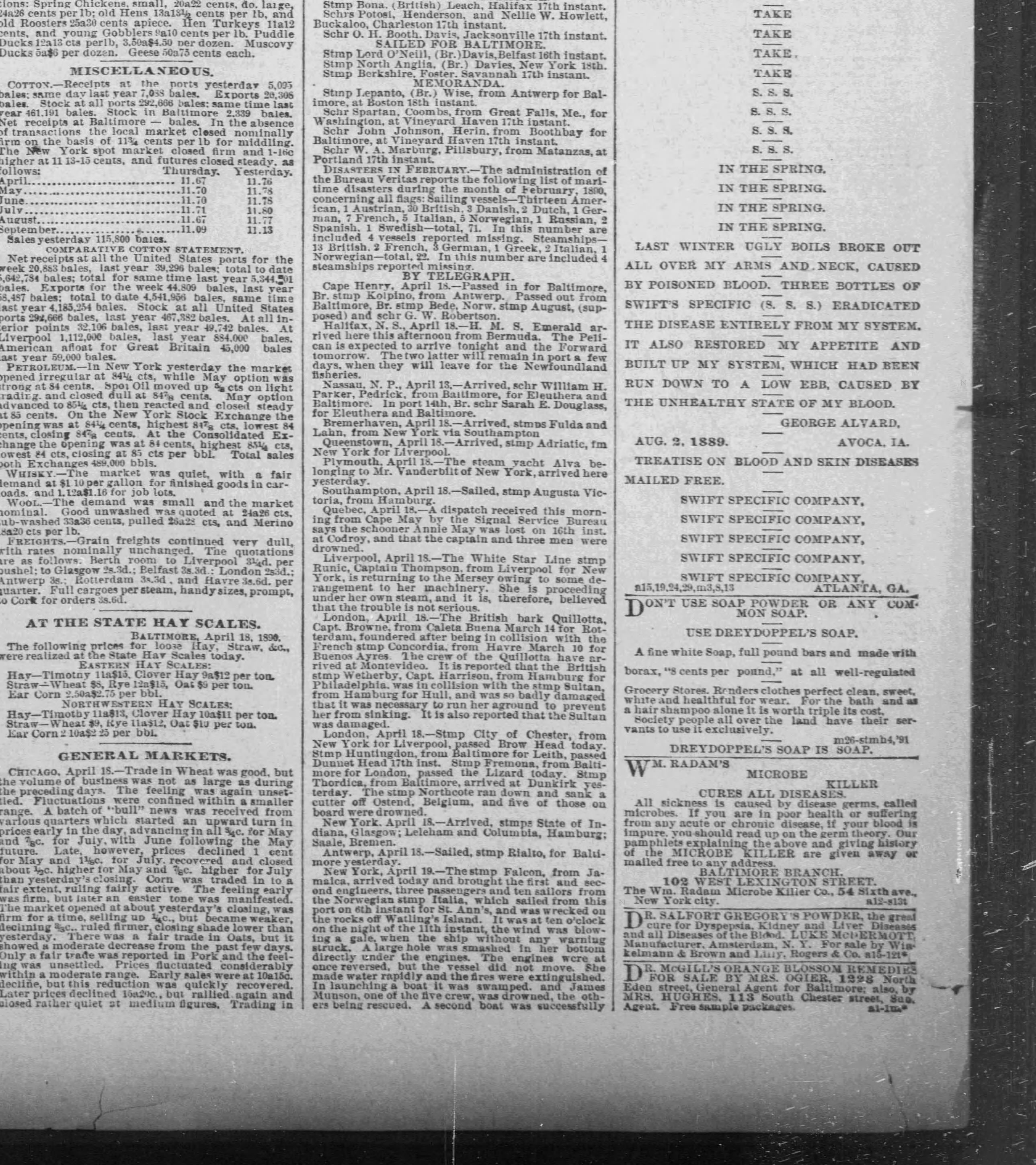 Annie May newspaper article