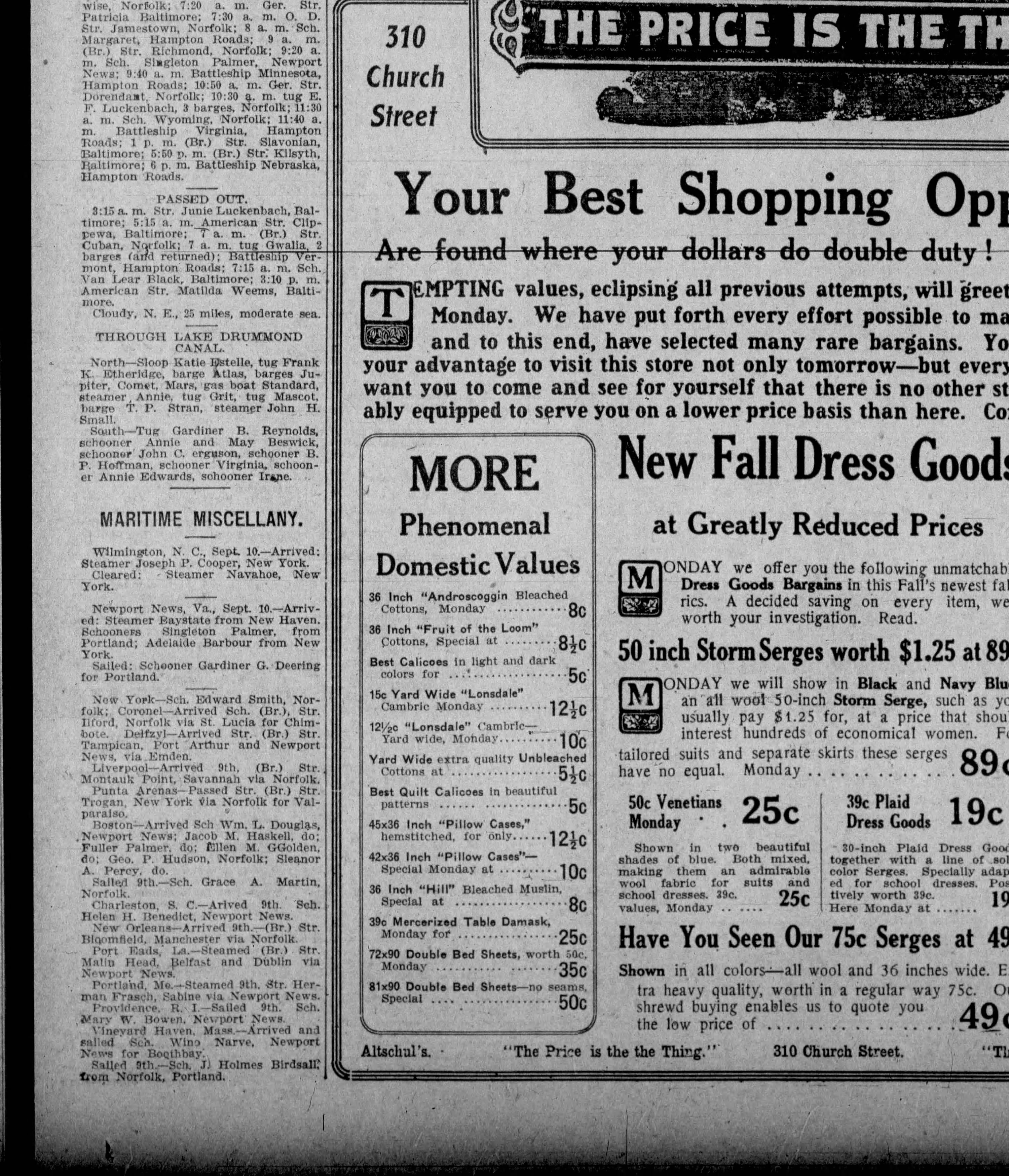 Annie May newspaper article