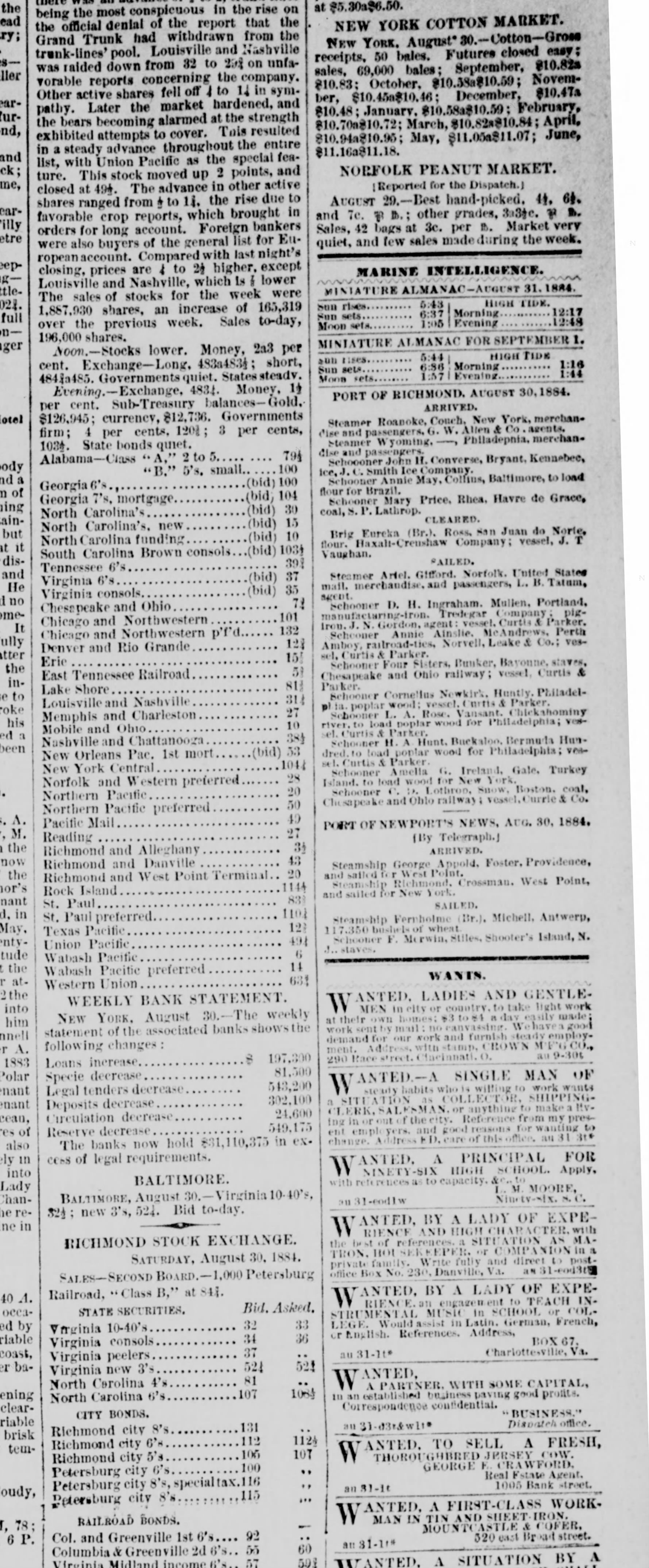 Annie May newspaper article