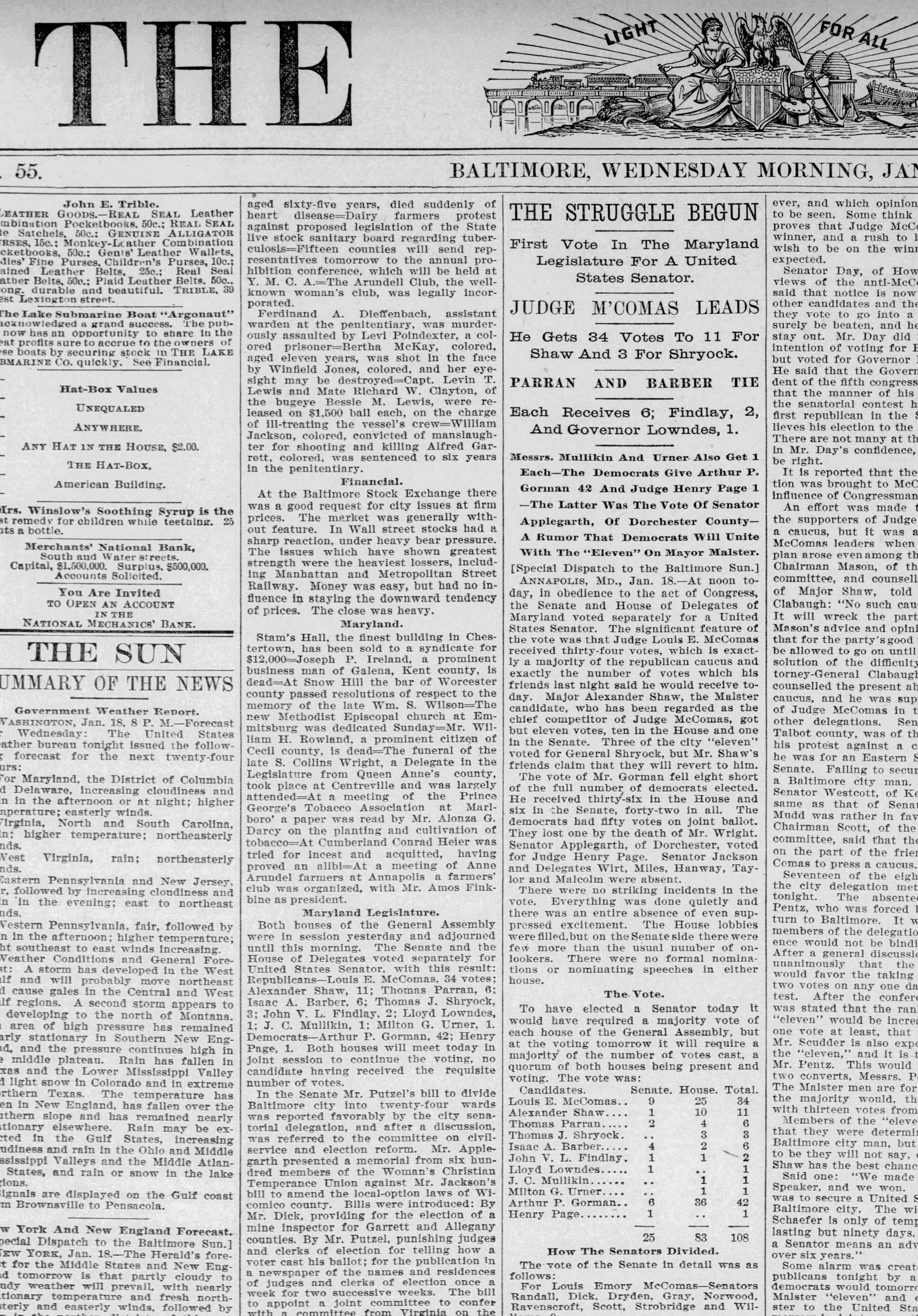 Bessie M. Lewis newspaper article