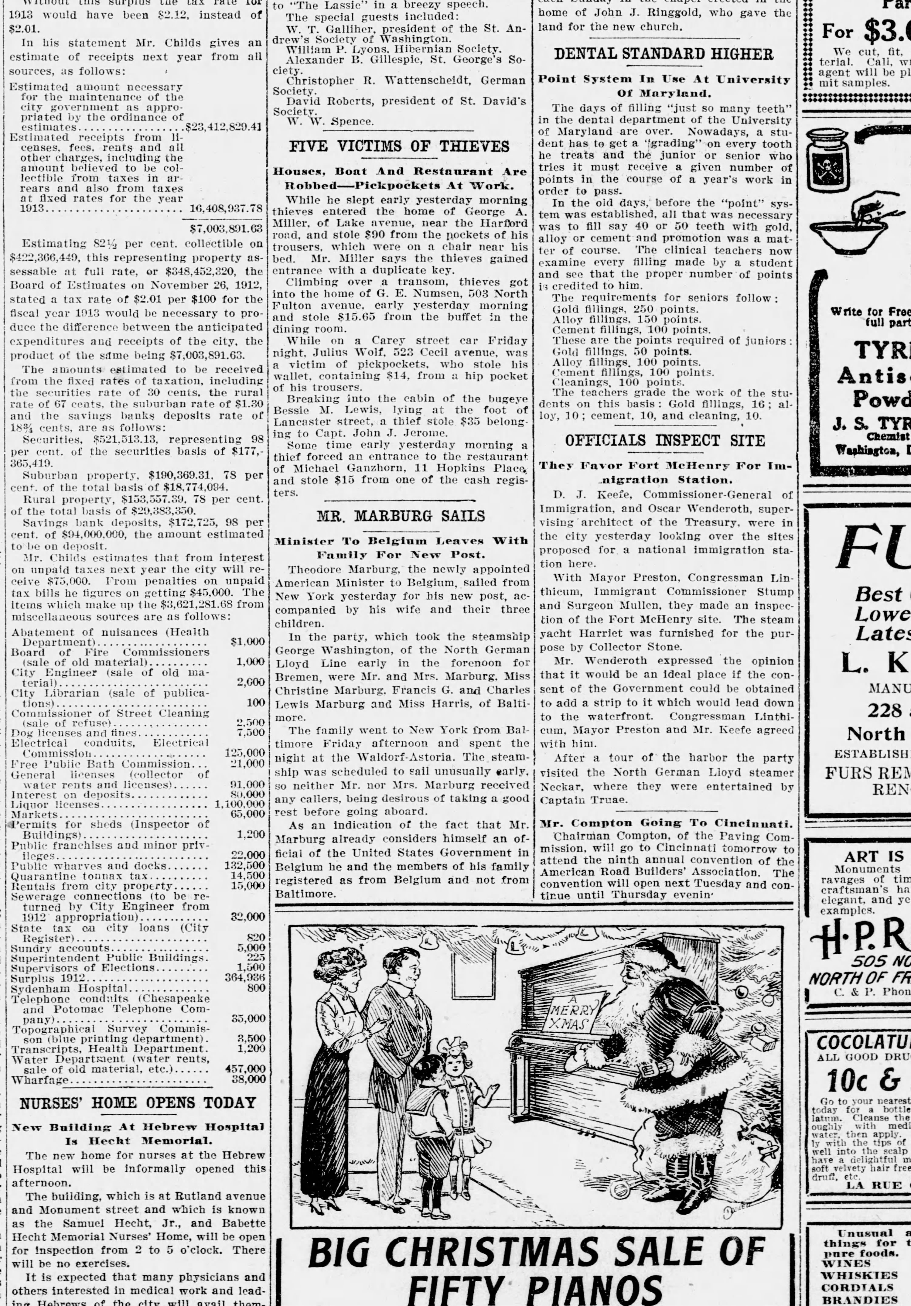 Bessie M. Lewis newspaper article