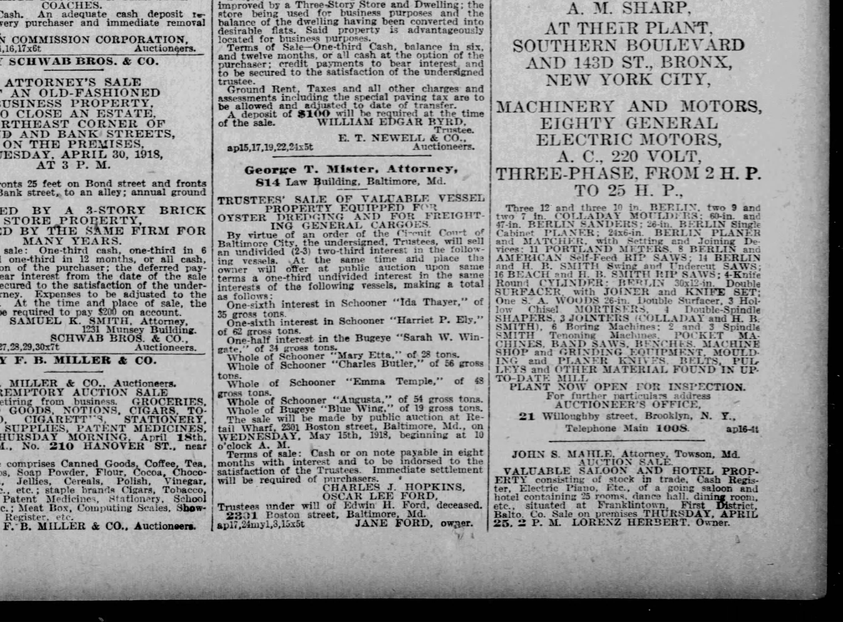 Blue Wing newspaper article