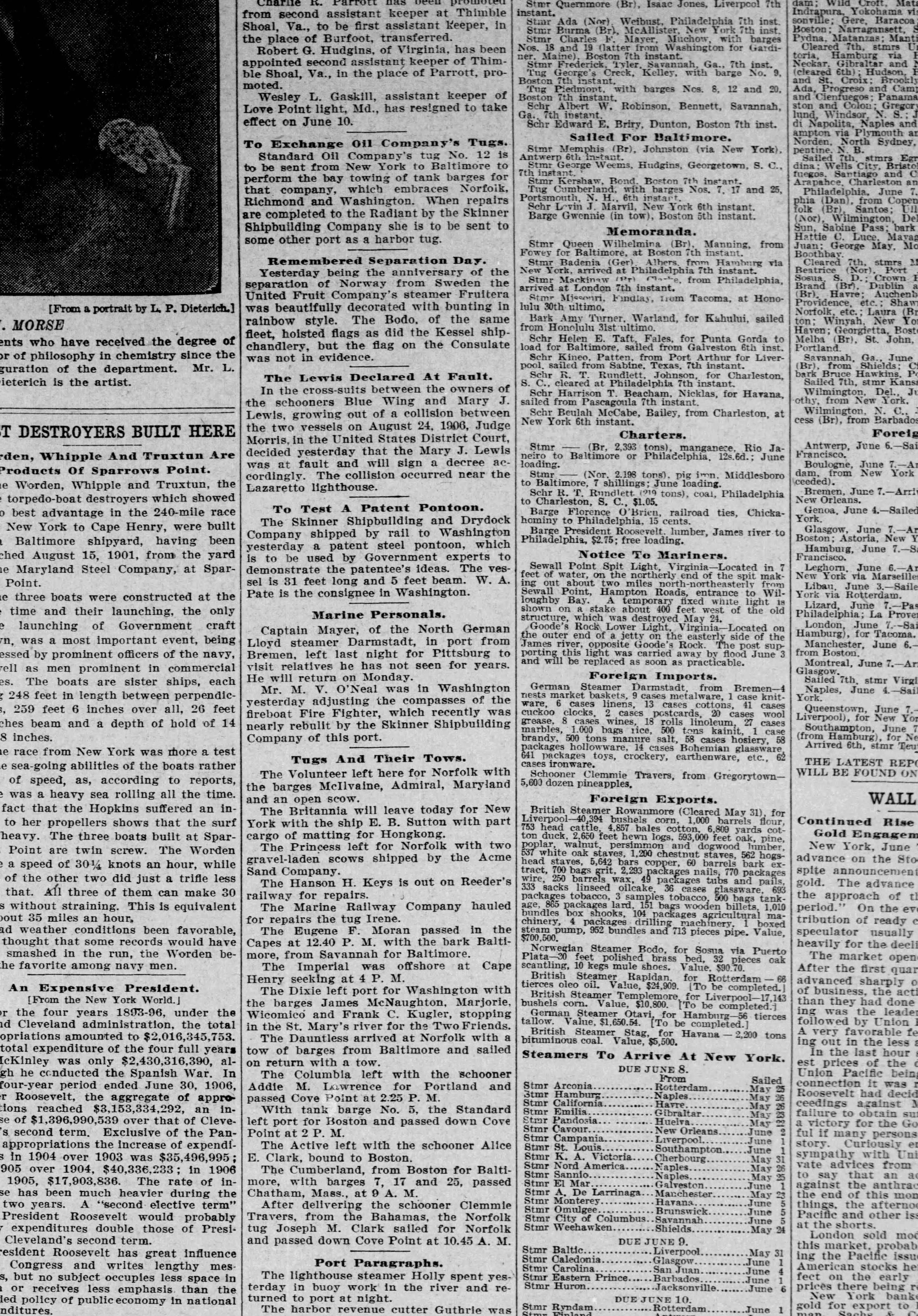Blue Wing newspaper article