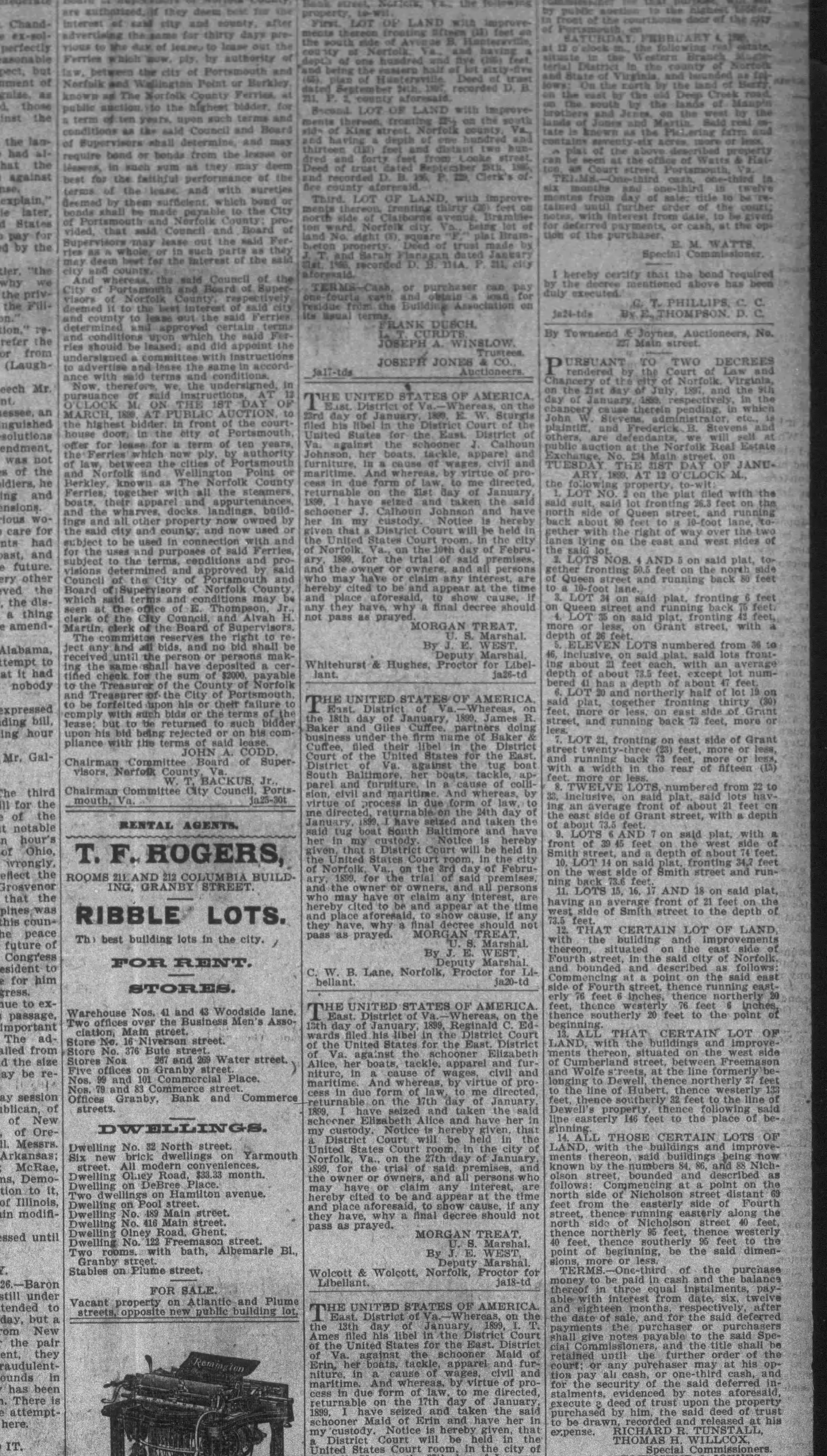 J. Calhoun Johnson newspaper article