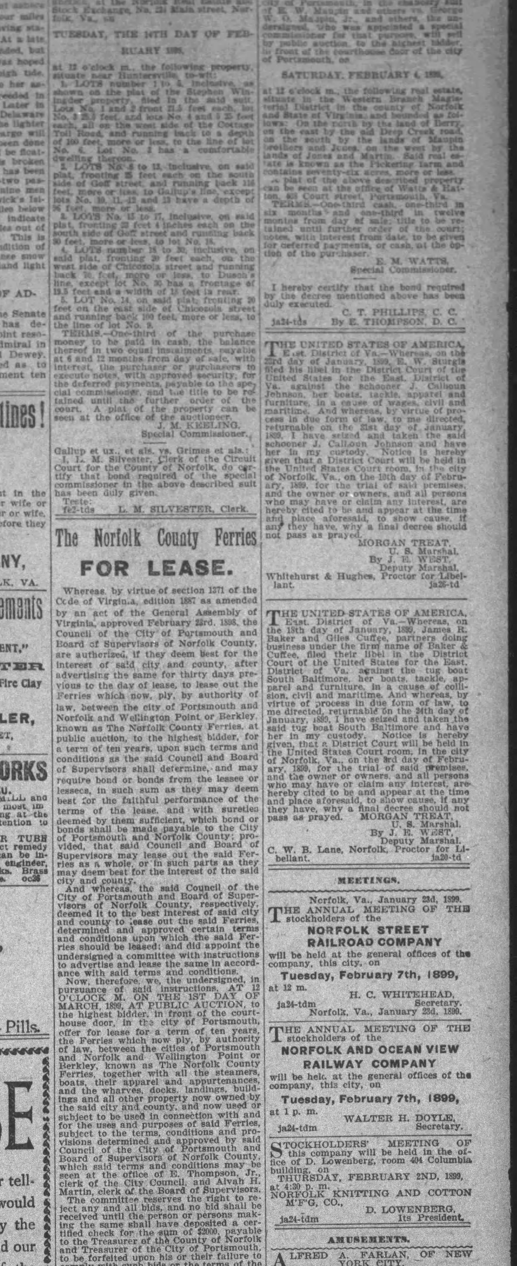 J. Calhoun Johnson newspaper article