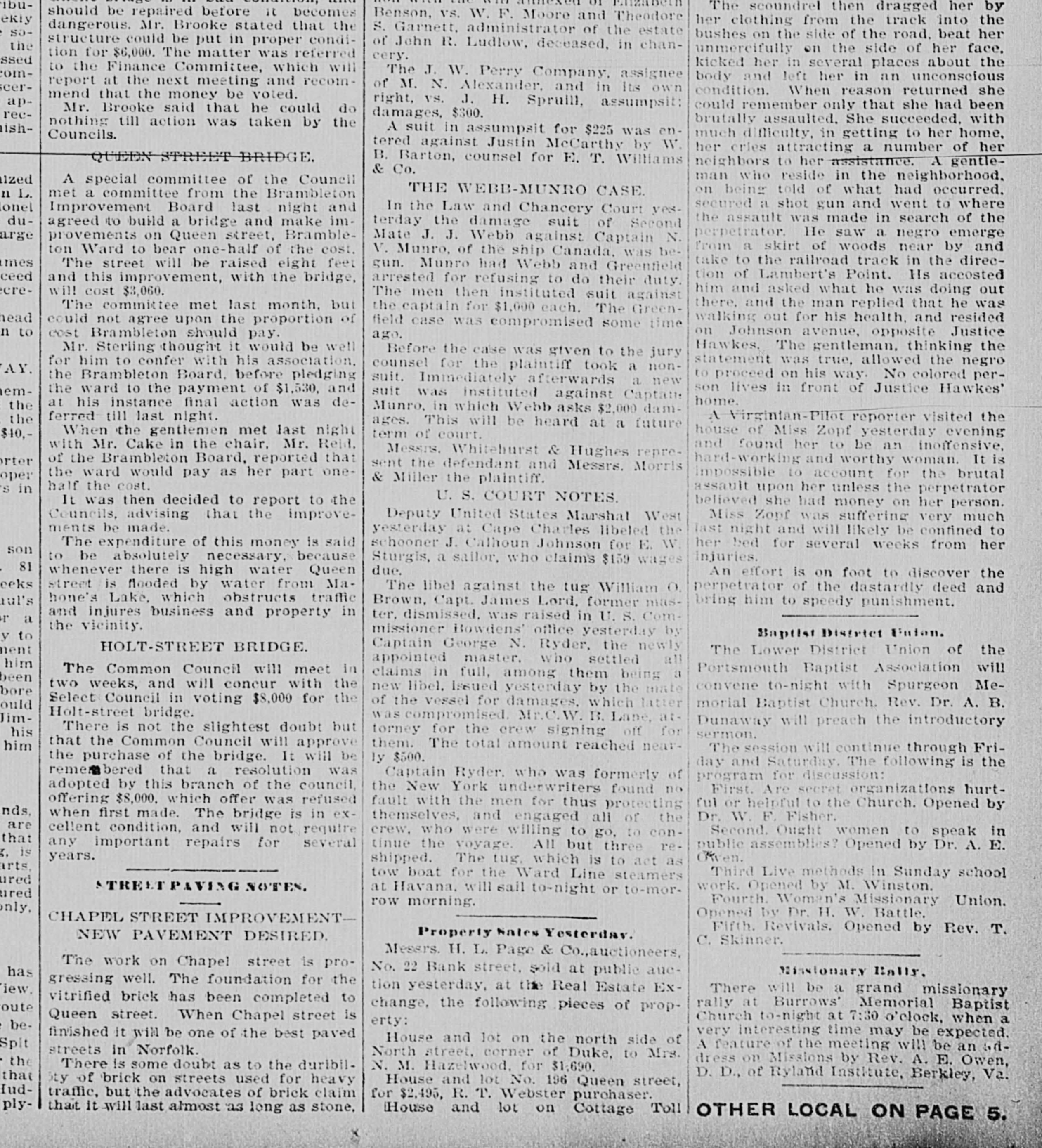 J. Calhoun Johnson newspaper article