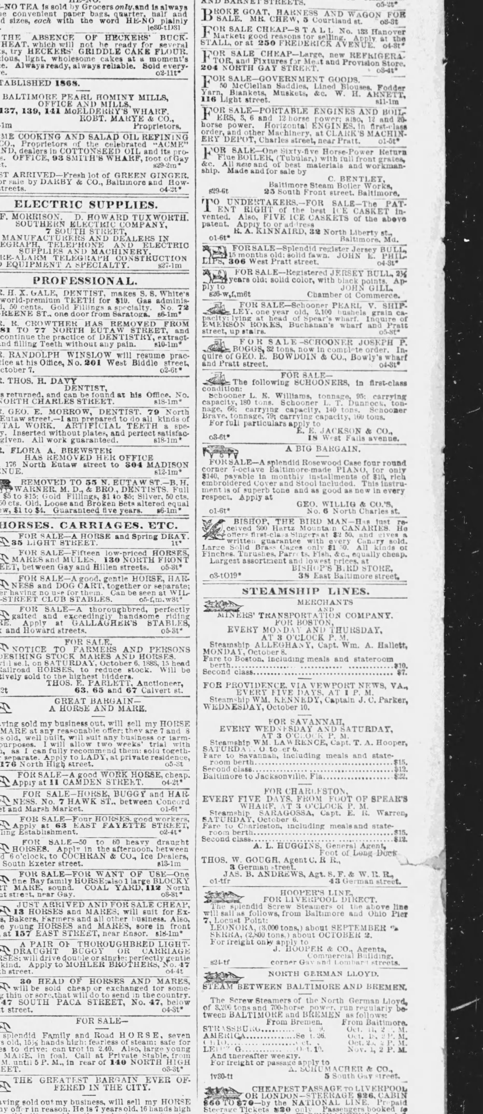 Joseph Boggs newspaper article