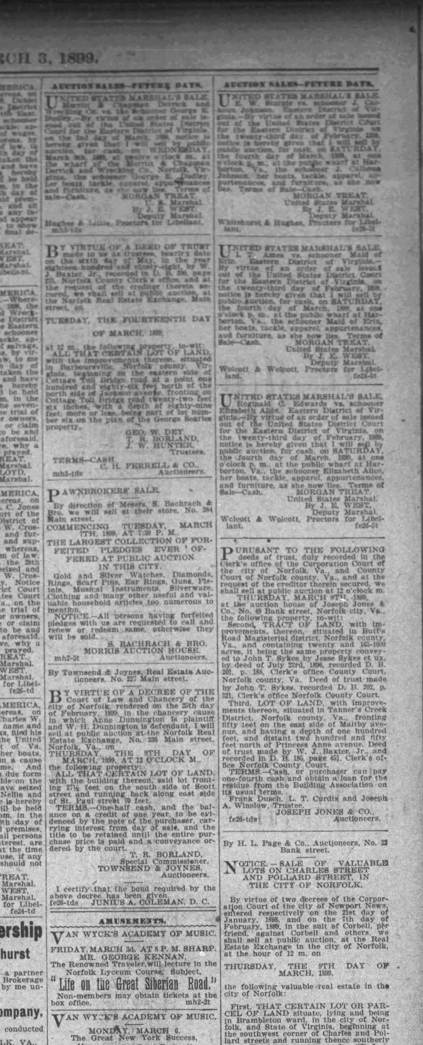 Maid of Erin newspaper article