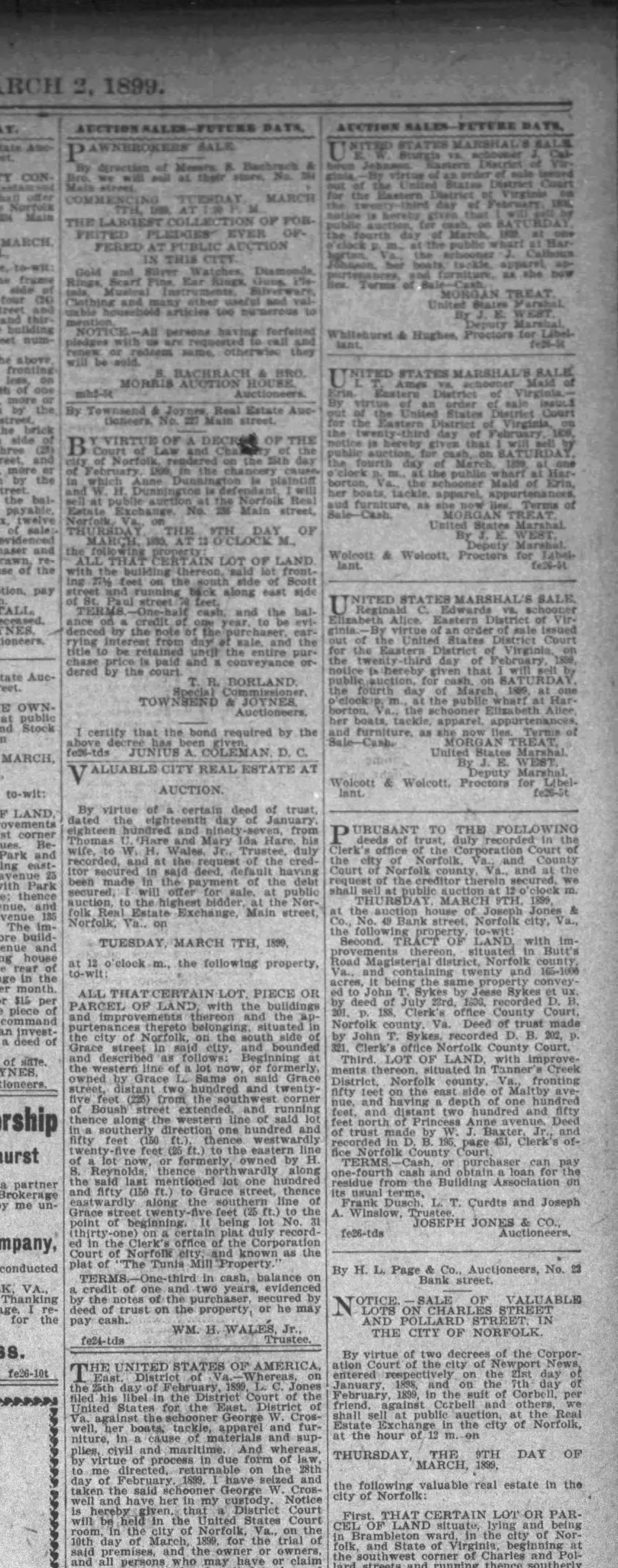 Maid of Erin newspaper article