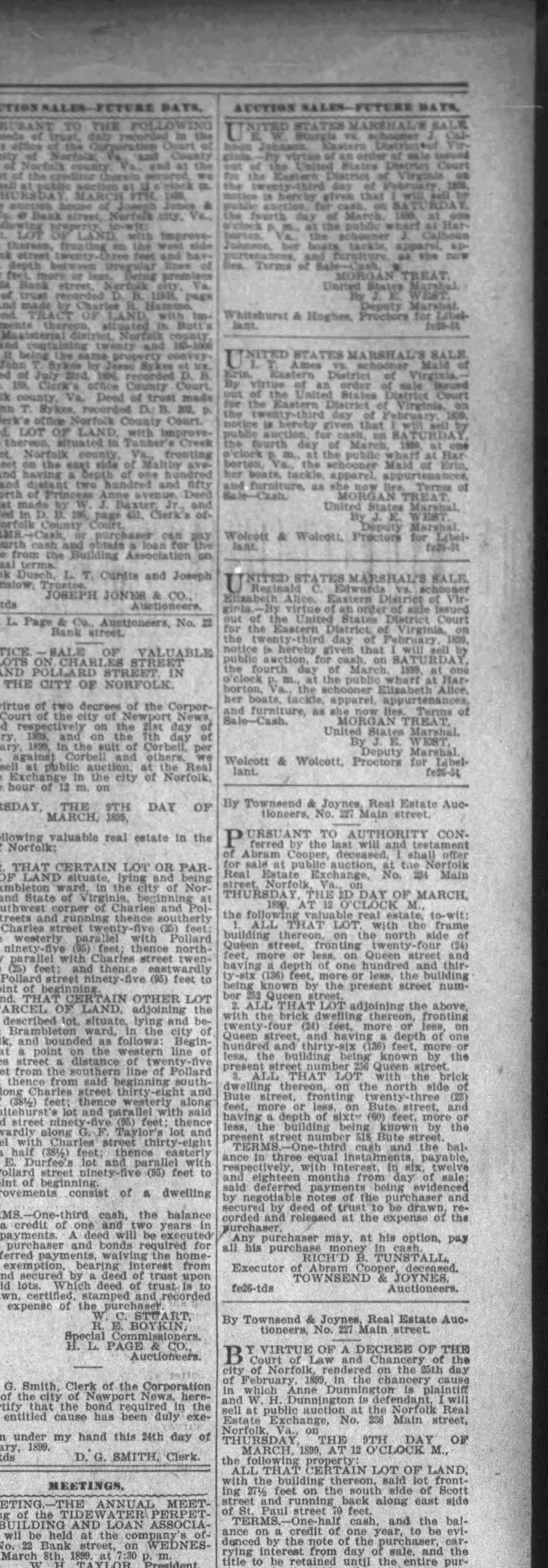 Maid of Erin newspaper article
