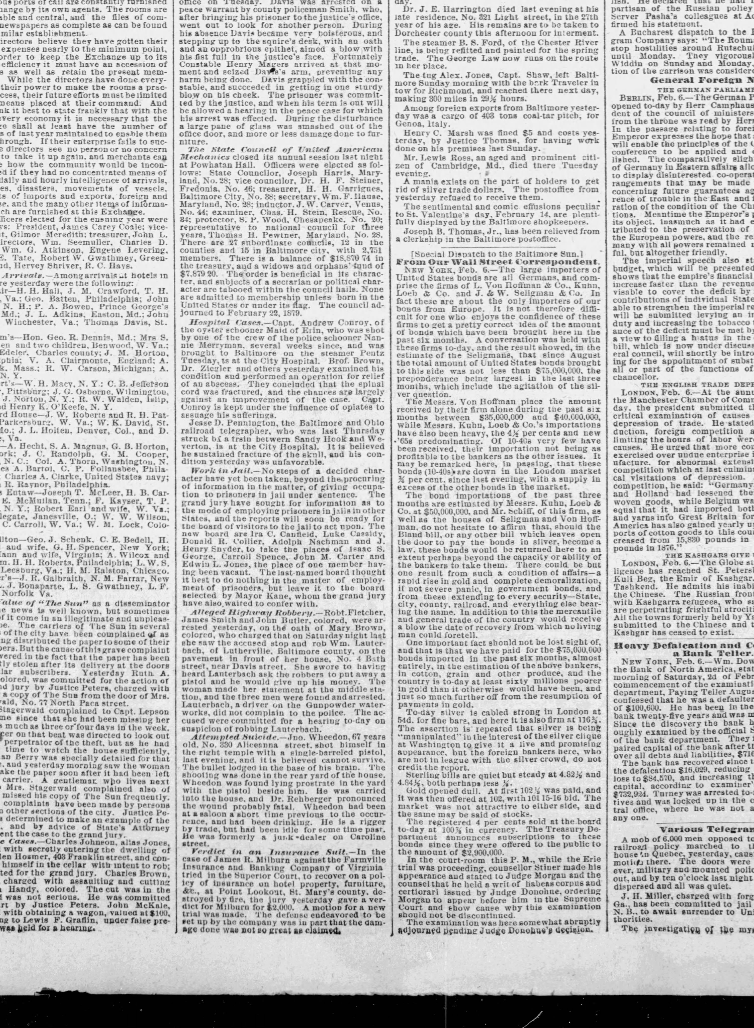 Maid of Erin newspaper article