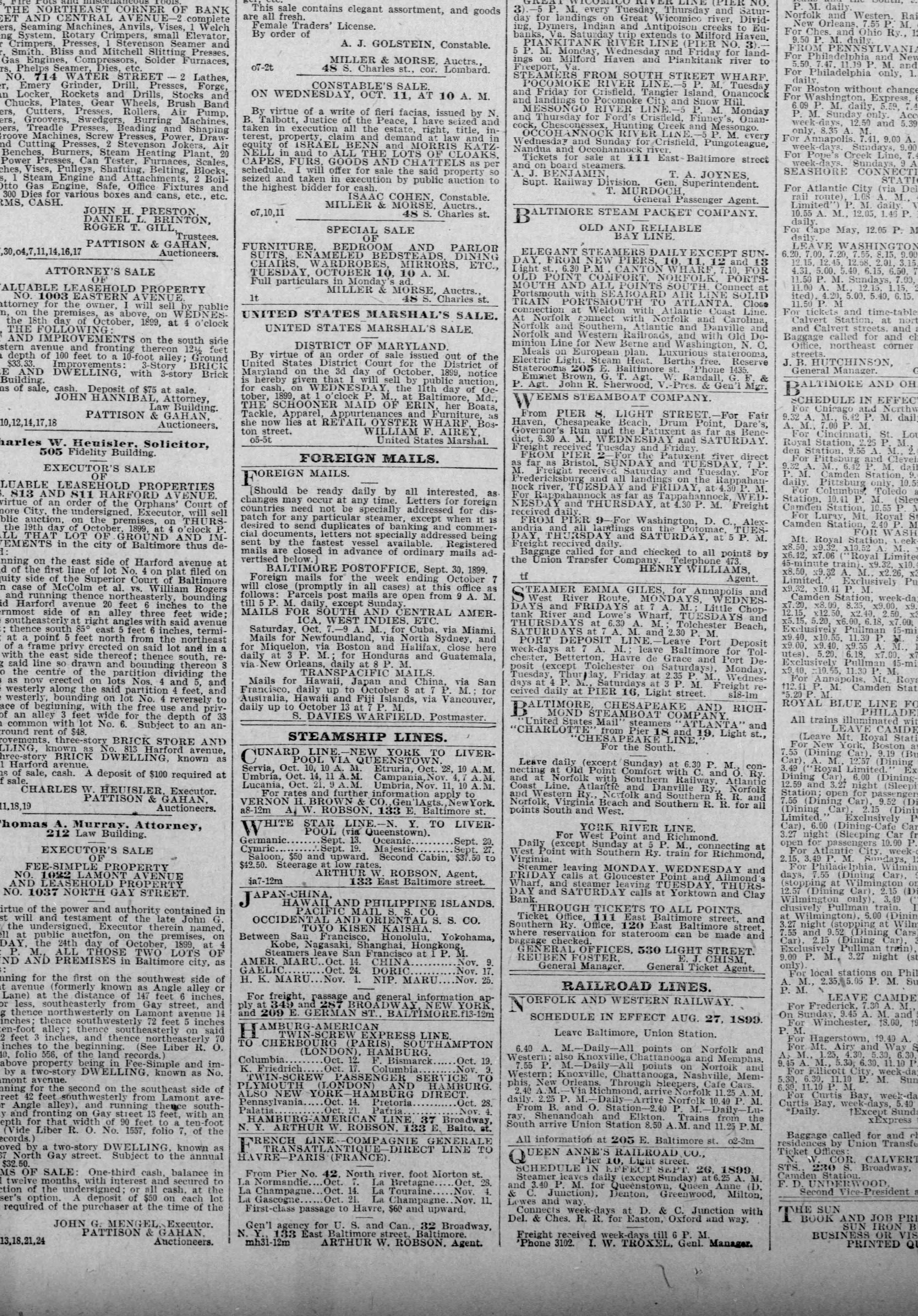 Maid of Erin newspaper article