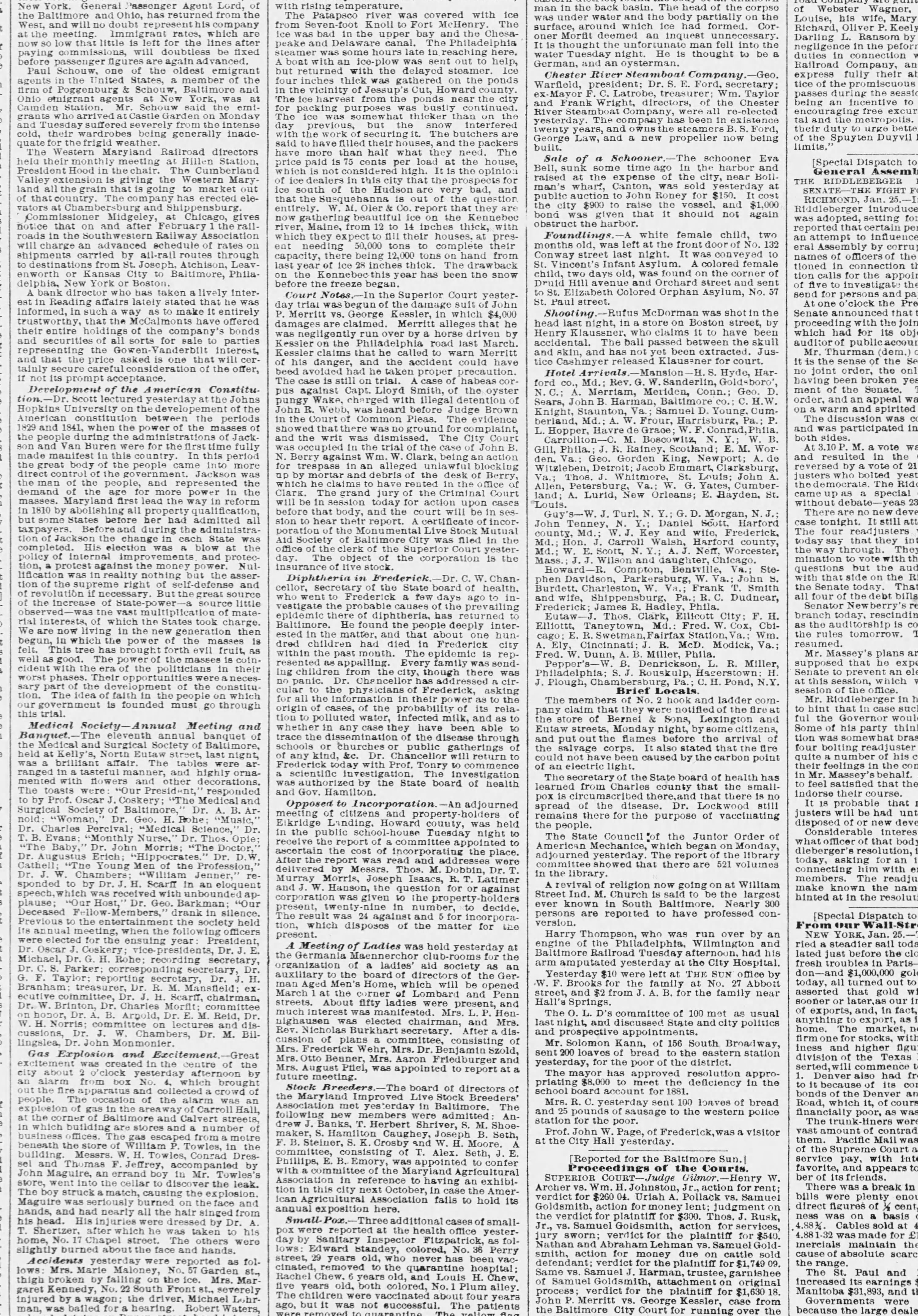 Wake newspaper article