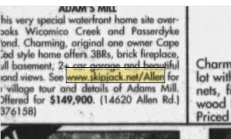 Newspapers.com keyword thumbnail