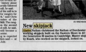 Newspapers.com keyword thumbnail