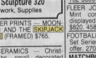 Newspapers.com keyword thumbnail