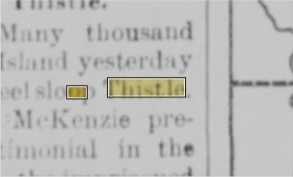 Newspapers.com keyword thumbnail