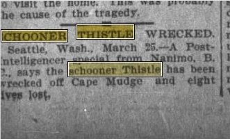 Newspapers.com keyword thumbnail