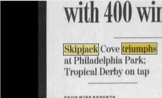Newspapers.com keyword thumbnail