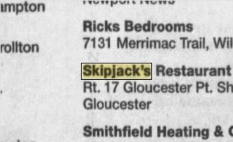 Newspapers.com keyword thumbnail