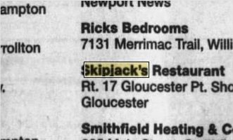 Newspapers.com keyword thumbnail