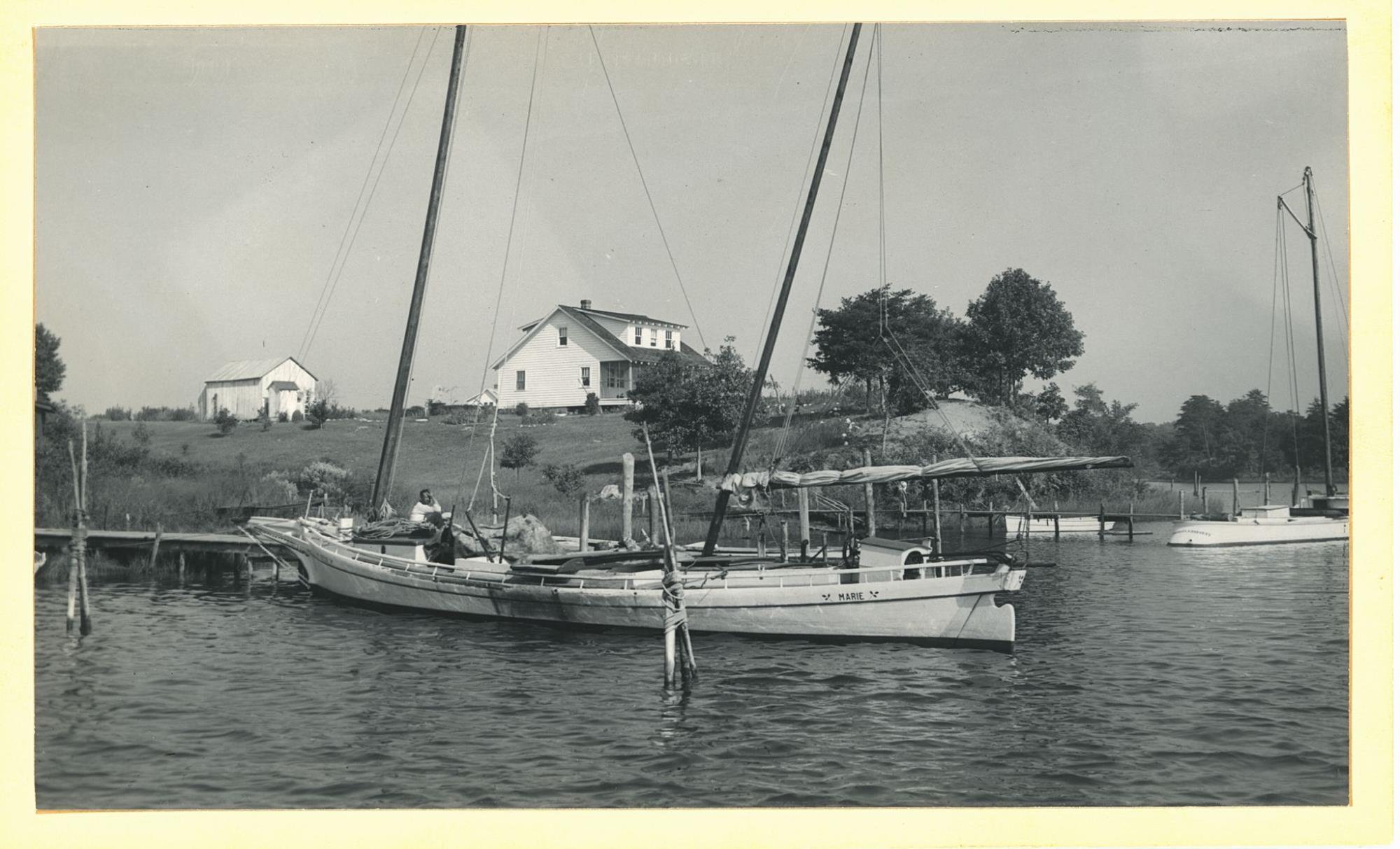 Catalog #: 0000.0278.0004.00 Title : Brogan Marie Olivet-Mill Creek Date Made : Range, Cir 09/01/1941 - 09/30/1941 Description : Brogan Marie Olivet-Mill Creek Credit Line : Gift of and Photographed by John G Earle