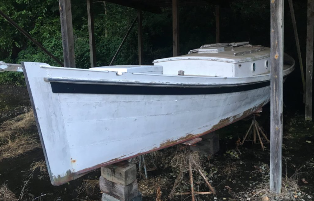 A Chapelle "Egret-type" Sharpie on the Upper Choptank