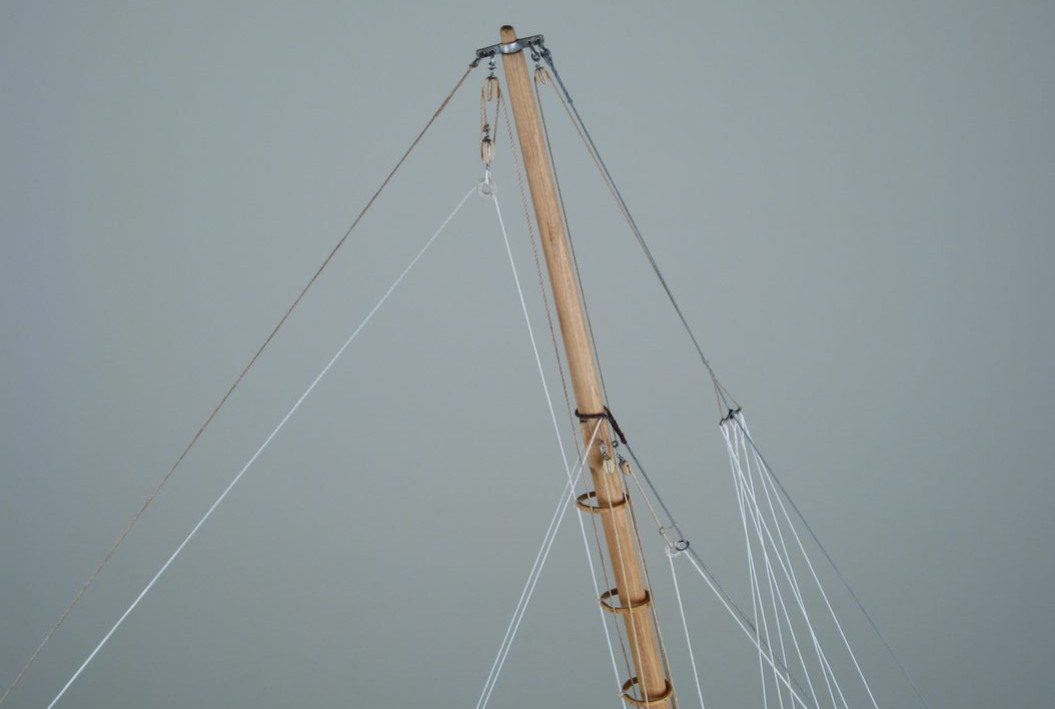 Mast head and hounds fittings.