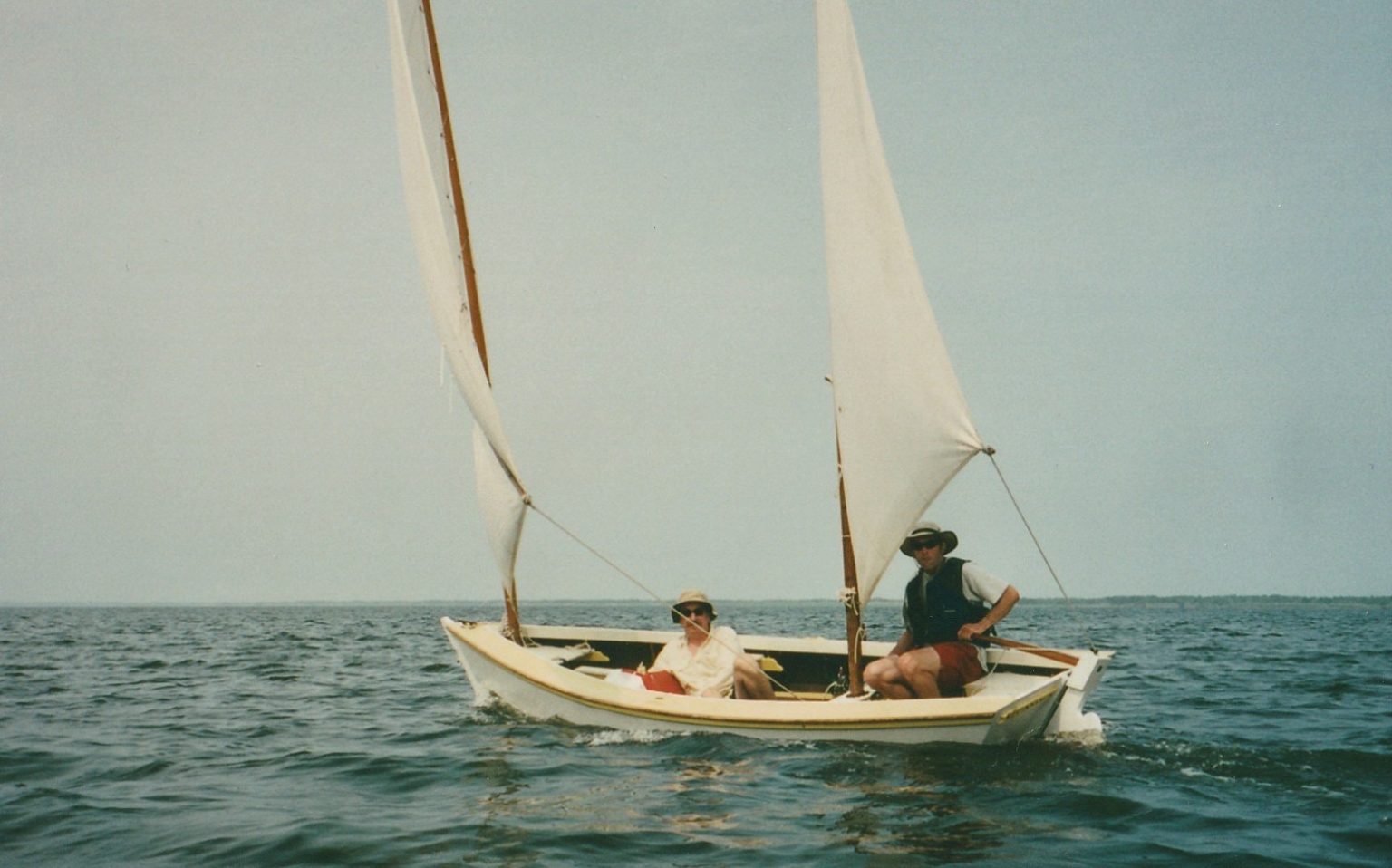 Kevin Brennan's Two-Sail Bateau Build - 1995
