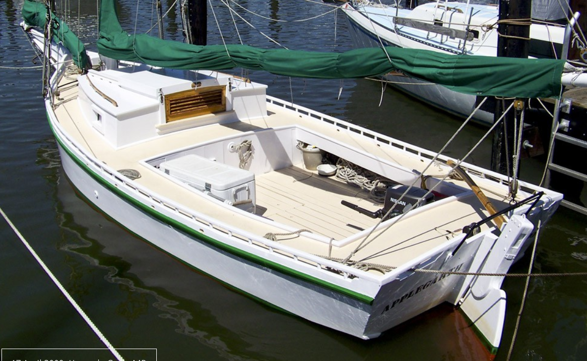 Applegarth at Havre de Grace in 2009 From LastSkipjacks.com More photos are here .