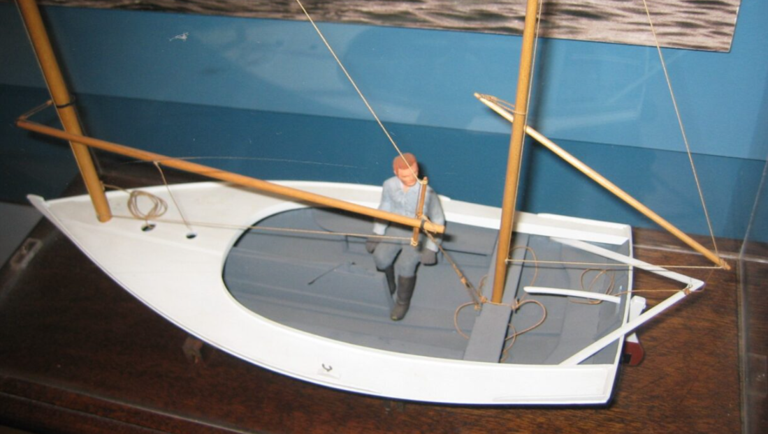 Smithsonian model in CBMM Bay History Building