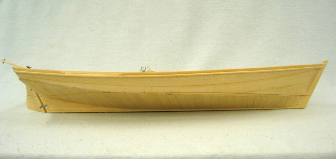 seaside bateau model - fm starboard all planking