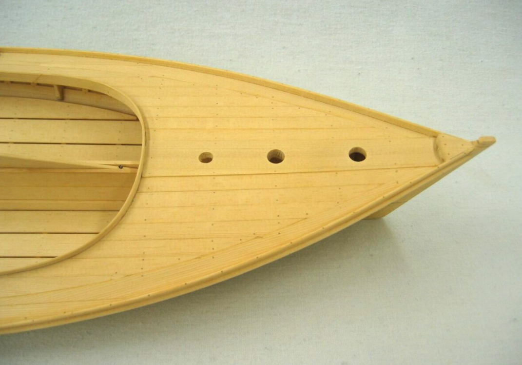 seaside bateau model - foredeck