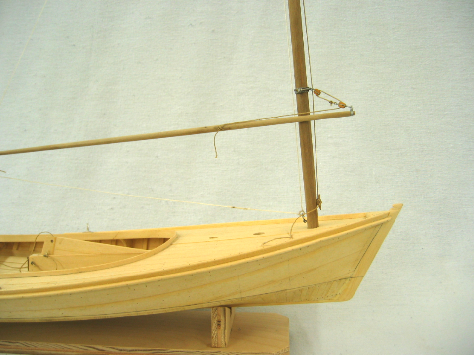seaside bateau model - foremast rigging
