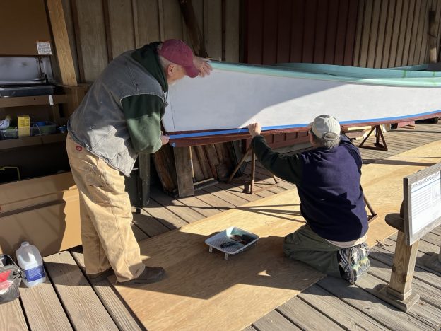 Feb 25, 2025 | Priming & painting two skiffs