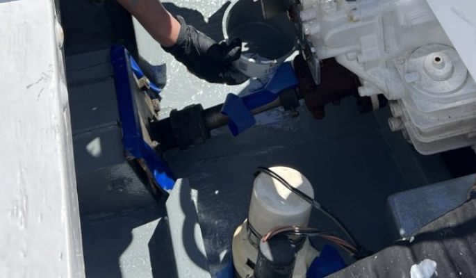 Apr 22, 2025 | Pushboat:  Bilge work