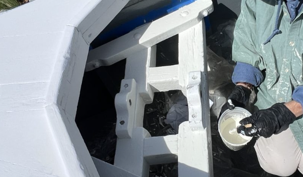 May 20, 2025 | Pushboat: Finish paint
