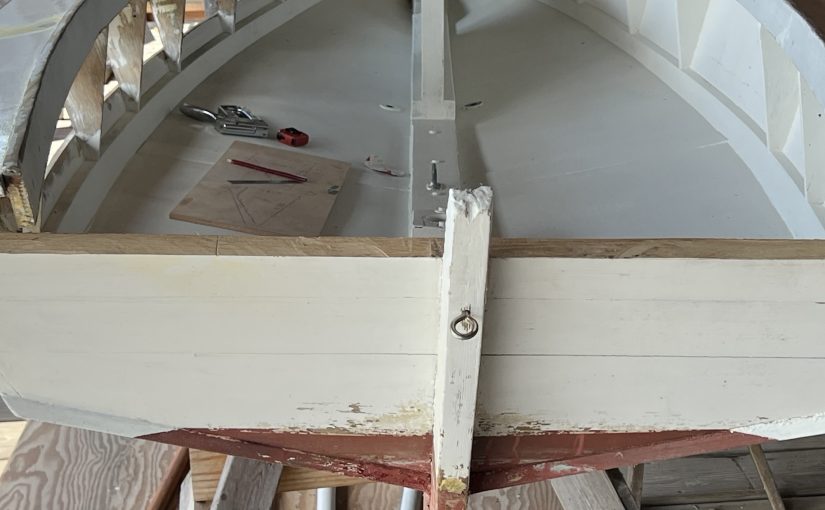 Aug 12, 2025 | Cinnamon Girl: Transom repair, plank and knee replacement